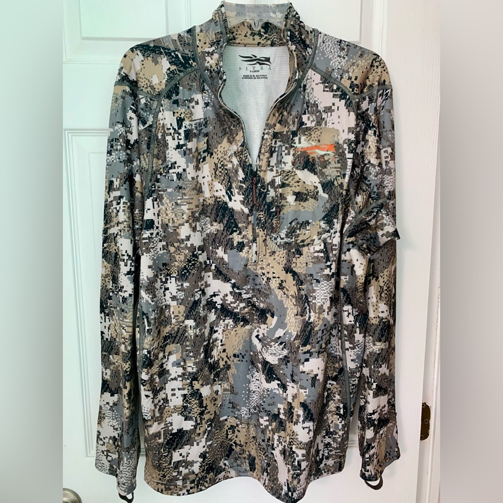 SITKA® CORE Midweight Zip-T Half-Zip Long-Sleeve Shirt